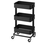 IKEA RÅSKOG - Carrito, 35 x 45 x 78 cm, color negro