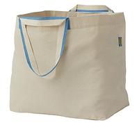Ikea Spikrak Bolsa de transporte, grande, de algodón/natural, bolsa de almacenamiento, bolsa de algodón, bolsa lavable