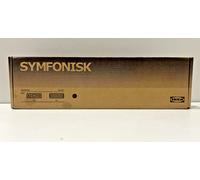 IKEA SYMFONISK Estantería Altavoz Soporte de Pared, Negro, 12", 30 cm - NUEVO