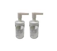 IKEA TACKAN - Juego de 2 dispensadores de jabón, Vidrio (Transparente)