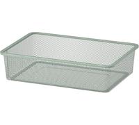 IKEA TROFAST caja de almacenaje con rejilla en Verde Claro-Gris, 42x30x10 cm