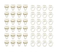 IKEA Vidga Glide cortina sistema de colgar blanco 24 unidades 702.607.68