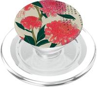 Ikebana - Impresión Floral Japonesa Ukiyo-e PopSockets PopGrip para MagSafe