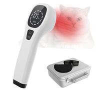 iKeener Dispositivo de terapia para mascotas/veterinarios, (4 x 808 nm), terapia láser fría, alivia el dolor muscular y articular de animales, dispositivo de terapia portátil con luz roja para