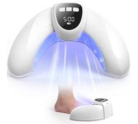 iKeener Dispositivo láser inalámbrico para el tratamiento de hongos en las uñas, 18 unidades x 470 nm y 4 unidades x 930 nm dispositivo de terapia contra hongos en las uñas, dispositivo ajustable de 1