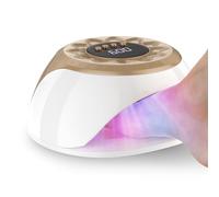 iKeener Dispositivo láser para hongos en las uñas actualizado con luz azul de 15 x 470 nm + luz roja de 42 x 650 nm, sesiones ajustables de 3/5/7/10 minutos, limpieza láser de uñas y onicomicosis