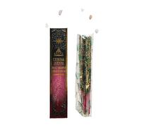 Ikeola - Incienso Aroma Crystal Cuarzo Rosa | Incienso100% Natural Artesanal Premium, sin Tóxicos | 8 Barras de Incienso de 1 Hora Aprox. | Amor Propio, Calma y Armonía Emocional.
