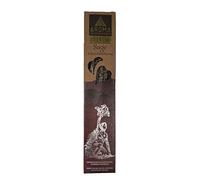 Ikeola - Incienso Aroma Ritual Sabiduría/Sage | Incienso100% Natural y Artesanal, sin Tóxicos | 8 Barras de Incienso de 1 Hora duración Aprox. | Claridad Mental, Intuición y Enfoque Interior.