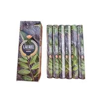 Ikeola - Incienso Laurel - Set de 6 Paquetes con 20 Varillas Cada uno, Total 120 Varillas.
