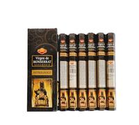 Ikeola - Incienso Virgen de Montserrat | Aroma Espiritual y Elevado | Ideal para Oración, Meditación y Limpieza Energética | Set de 6 Paquetes Hexagonales (120 Varillas)