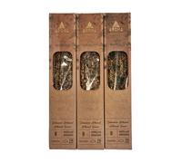 Ikeola - Pack 3 Inciensos Aroma Nature Canela | Incienso100% Natural y Artesanal, sin Tóxicos | 24 Barras de Incienso de 1 Hora duración Aprox. | Energia Vital, Prosperidad y Bienestar Emocional.