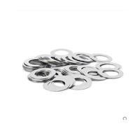 IkErna 10/20/50/100Pcs 0.1Mm 0.2Mm 0.30Mm 0.5Mm Thickn,Washer M3/M4 M5 M6 M8 M9 M10 To M30 Stainless Steel Ultrathin Gasket Shim/Thickness 0.2Mm/M10*16 20Pcs