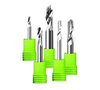 IkErna 175/4/5/6/8Mm Single Flute Milling Cutters For Aluminum Cnc Tools Solid Carbide Aluminum Composite Panels/3.175 * 15