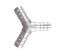 IkErna 1Pc 4Mm 6Mm 8Mm 10Mm 12Mm 13.0Mm 14Mm 15Mm 16Mm 19Mm Hose Barb Pagoda Tail Tee Y Elbow Ss 304 Pipe Fitting/Y/13.0Mm