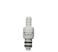 IkErna 1Pc 5/16 3/8 Quick Hose Coupler Quick Disconnect Fitting Insert Coupling Body Male Female Quick Shut-Off Hose Joint Tube Connector/Ml5Hc-C