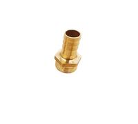 IkErna 1Pc 8Mm 10Mm 12Mm 13.0Mm 16Mm Hose Barb Od To M16 M18 M20 Metric Male Thread Brass Pipe Fitting Nipple Coupling Joint/M20*1.5 To 12Mm