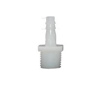 IkErna 1Pc Plastic Pipe Fitting 4Mm 6Mm 8Mm 10Mm 12Mm 14Mm 16Mm 18Mm 20Mm Hose Barb Connector 1/2" Male Thread Connector Coupler/10Mm