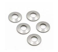 IkErna 2/5/10/20Pcs Ss 304 Disc Spserrated Lock Washer Conical Knurled Elastic Gasket M3/M4 M5 M6 M8 M10 M12 M16/ Color/M16 2Pcs