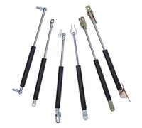 IkErna 2 Resortes de Gas de 18 X 8 Varillas, 50 N-500 N/5 Kg-50 Kg, Resorte de Gas de 200 Mm, Fuerza de Elevación de 500 Mm, Distancia Entre Centros de Orificios para Bisagras de Armario/500-200-450N/