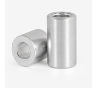 IkErna 20Pcs Aluminum Washer Round Hollow No Thread Standoff Spacer M4 M6 M8 M10,Thickn 2/3/4/5/6/8/10/12/16Mm/M6 10Pcs/Thickness 3.0Mm