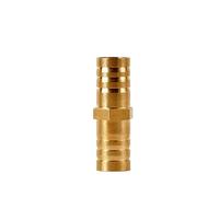 IkErna 4 5 6 8 10 12Mm Hose Barb Brass Hosetail Straight Elbow Tee Y 2/3/4 Way Fitting Splitter Connector Home Garde/Straight/12Mm