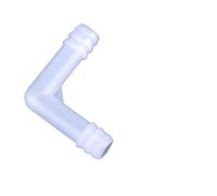 IkErna 5-500 Piezas de Conector de Codo de Polietileno de 8 Mm Y 10 Mm, Manguera para Bomba de Aire de Acuario, Junta Tipo Pagoda, Conector para Tubería Deua de Jardín./10-10Mm/500 Pieces