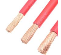 IkErna Cable Dere Flexible de un Solo Núcleo con Revestimiento de Pvc, Rojo, Rv 22, 20, 18, 17, 15, 13, 11, 9, 7 Awg, Cable de Extensión de Señal para Cable Electrónico/18Awg 0.75Mm/1 Meter
