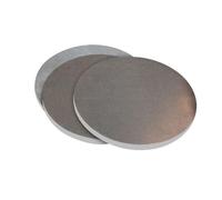 IkErna Disco de Aluminio 6061 Placa Rede Aluminio para Estampado de Metal, Grueso de 10 Mm/Diameter 250Mm