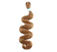 IkErna Extensiones de Cabello Ondulado, Colorl, 40, 45 Y 50 Cm, 70 Gramos, para Mujeres Negras/#2_18 Inch 1 Piece/1 Pc