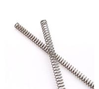 IkErna Longitud: 305 Mm. 10 Resortes Comprimidos de 1 Mm de Diámetro, Tipo Y, Resorte de Compresión de Acero Inoxidable 304./1.5 * 18 * 305Mm/10Pcs