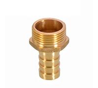 IkErna Pc Pcf Pl Plf Pagoda Connector 6 Mm Hose Barb Connector Hose Tail Thread 1/8 1/4 3/8 1/2 Bsp Brass Pipe Fitting/Male/1/8"