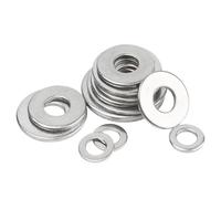 IkErna Ss 304 Flat Washer M1.6 M2 M2.5 M3/M4 M5 M6 M8 M10 M12 M14-M22 Metal Gasket Sealing Plain Washers Spacer Shim 2/5/10/50/100Pcs/ Color/M8*14 * 1.2 * 20Pcs