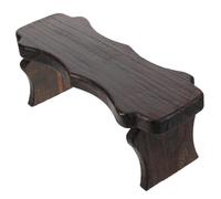 IKFGTJRE Banco de Meditación Taburete reposapiés de Madera Maciza, Banco Compacto Paso bajo for Sala Estar, sofá, Ducha, Espacio Entrada for meditación arrodillado Interior