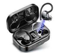 IKG Auriculares Inalambricos Deportivos, Auriculares Bluetooth 5.3 con powerbank, 120H HiFi Estéreo con 4HD Micro y Cancelacion Ruido ENC, IPX7 Impermeable, Cascos Inalambricos in Ear Running