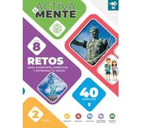 IKI ACTIVA TU MENTE: RETOS NÚMERO 2 - CONTIENE 8 RETOS CON 40 EJERCICIOS (EJERCITAR LA MENTE)
