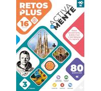 IKI ACTIVA TU MENTE: RETOS PLUS NÚMERO 3 - CONTIENE 16 RETOS CON 80 EJERCICIOS (EJERCITAR LA MENTE)
