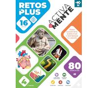 IKI ACTIVA TU MENTE: RETOS PLUS NÚMERO 4 - CONTIENE 16 RETOS CON 80 EJERCICIOS (EJERCITAR LA MENTE)