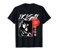 Ikigai Concepto Japonés Diseño Arte Sentido de Propósito Camiseta