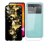 Ikiiqii Funda para Cubot Note 21 (6.56") Teléfono + Cristal Templado, Capa Antigolpes y Antiarañazos Protector Silicona Funda Móvil para Cubot Note 21 - Podrido 1