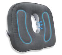 IKIJM Cojin Flotador Almorranas Hemorroides: Ortopédico Inflable Cojínes Aliviar para Dolor Rabadilla Asiento Decúbito Cóccix (Gris)