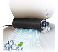 iKiKin Ventilador de enfriamiento del asiento del automóvil, ventilador de enfriamiento del asiento del automóvil USB adecuado para todas las furgonetas jeep del automóvil RV (Negro Clásico)
