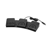 iKKEGOL actualizado USB de un solo pie pedal control de un solo botón programa de computadora teclado ratón juego acción HID