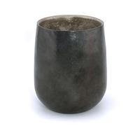 IKKO Taza de titanio de 350 ml (negro) - Vaso de doble pared de alta calidad | Titanio puro, sabor neutro, diseño atemporal, para café, té, cócteles y el uso diario