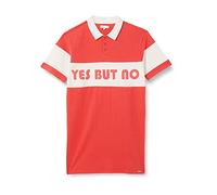 IKKS Robe Polo Yes BUT NO Vestido, Rojo, 10 años para Niños