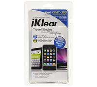 iKlear Travel Singles - Kit de 20 toallitas limpiadoras, Negro