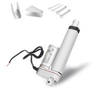 Ikodm Actuador lineal, 12 V, 200 mm, motor lineal, 12 V CC, actuador lineal, concentrador máximo 1500 N para abrepuertas electrónicas, médicas y eléctricas y aplicaciones de automatización,