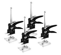 Ikodm Elevador para ahorrar trabajo, 4 unidades, brazo de 30 cm, levantador de herramientas manuales, hasta 240 kg, elevador de azulejos, altura regulable para placas de yeso, placas de porcelana,