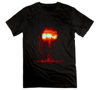 IKOKO Atomic Bombs Mushroom Cloud Unisex 100% Cotton Short-Sleeve T-Shirts Black M
