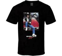 IKOKO Beverly Hills Cop Retro 80'S Movie Unisex 100% Cotton Short-Sleeve T-Shirts Black S