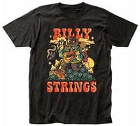 IKOKO Billy Strings Unisex 100% Cotton Short-Sleeve T-Shirts Black S